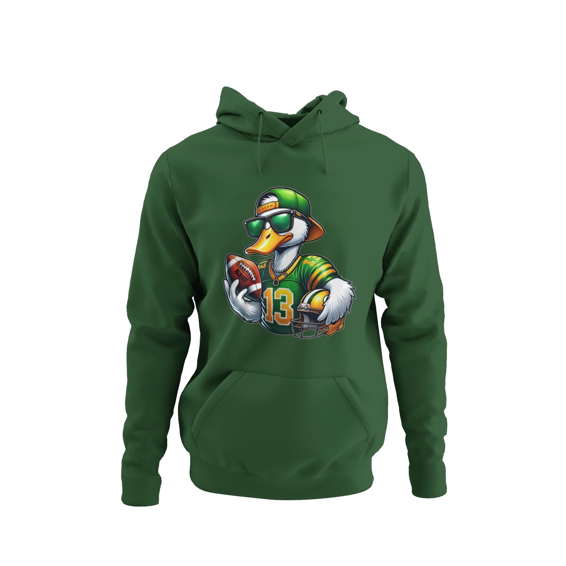 knut Fashion & Streetwear Męska bluza z kapturem American Football męska bluza z kapturem strój kaczka 13 swetrów Clothes rozmiary XS-5XL