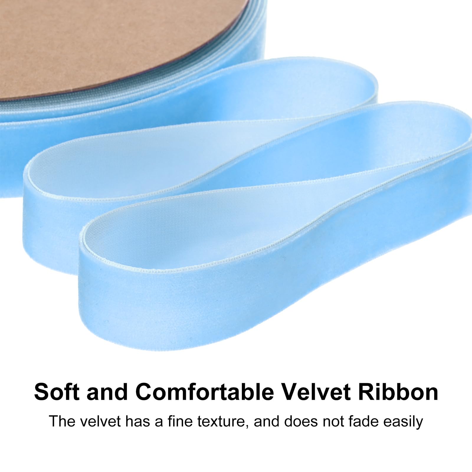 M METERXITY Thin Velvet Ribbon - Image 2