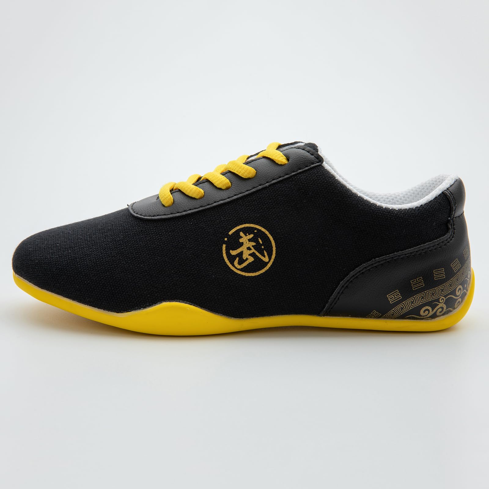 JiuQing Scarpe Tai Chi Uomo Donna Bambino Scarpe Arti Marziali Kung Fu Scarpe A Piedi Nudi in Tela per Taekwondo Camminata