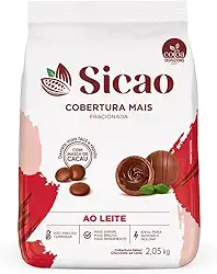 Cobertura Gotas Fracionada Chocolate ao Leite Mais 2,05kg - Sicao