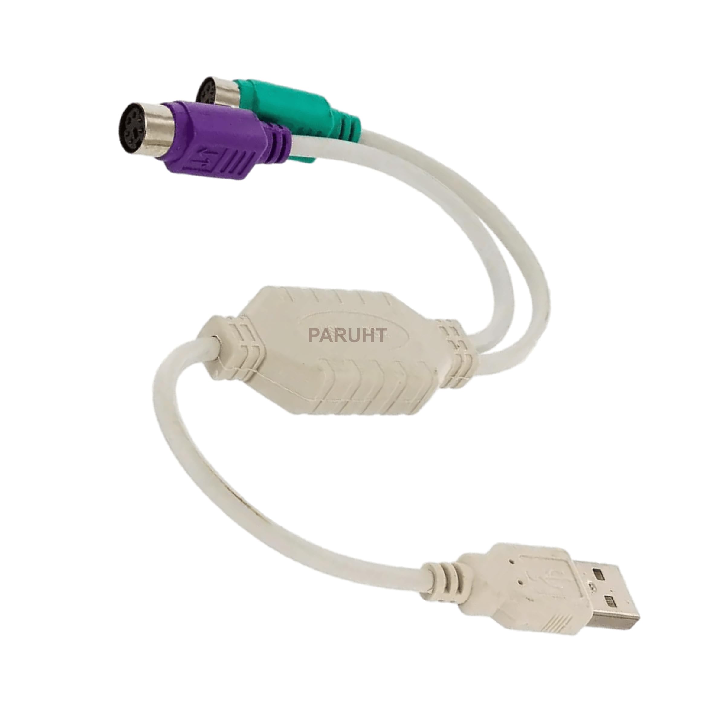 PARUHT USB to PS2 Adapter, USB Type A Male to Dual PS/2 Female Converter (B0C7WN8T8C) Amazon Price History, Amazon Price Tracker
