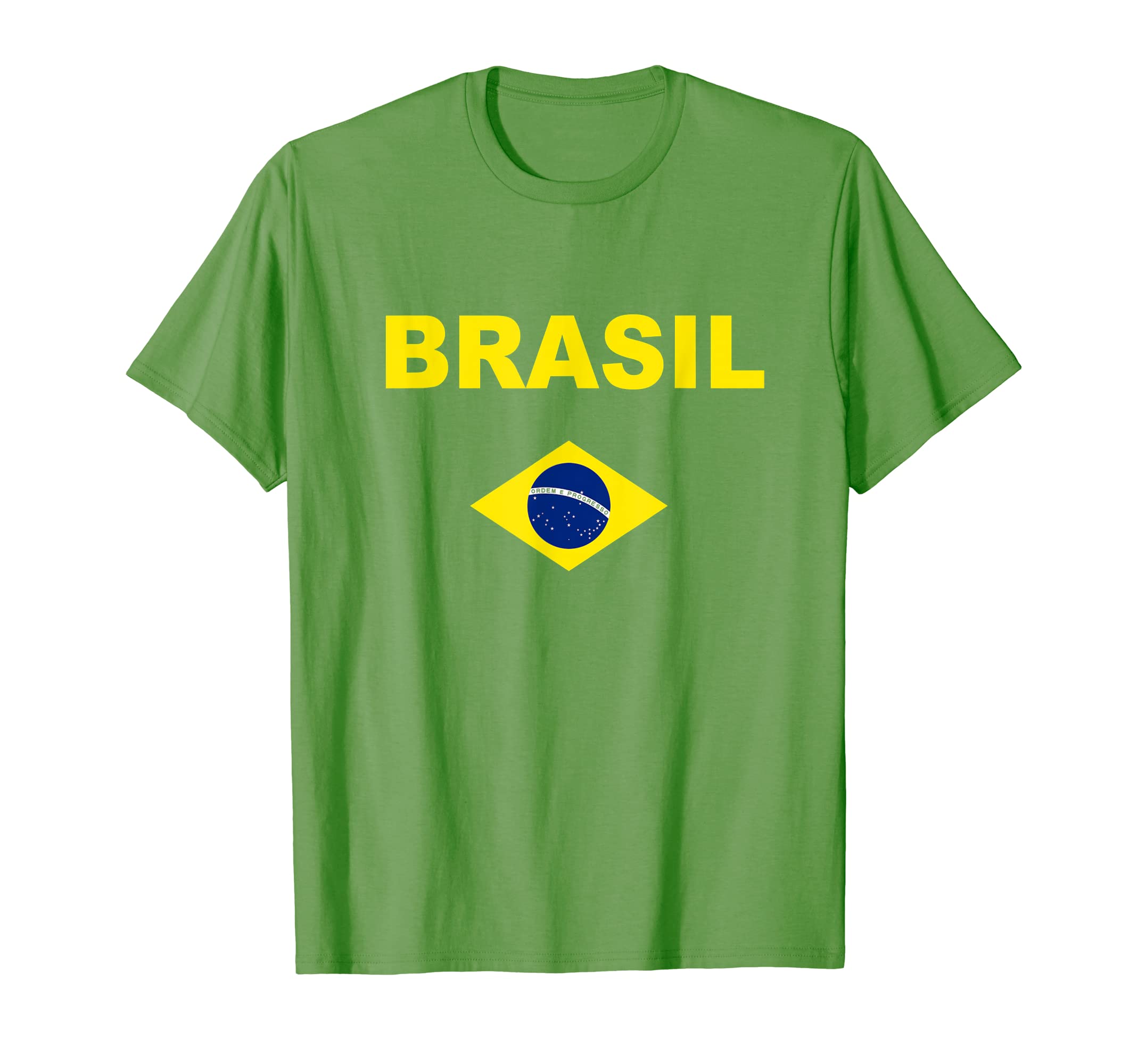 Brazil Flag Cool Brasil Flag Brazilian Flags Men Women T-Shirt