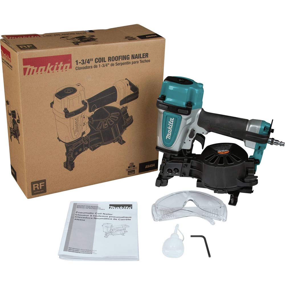 Makita AN454 CHIODATRICE PNEUMATICA 45 mm/Lunghezza chiodi 19-45 mm