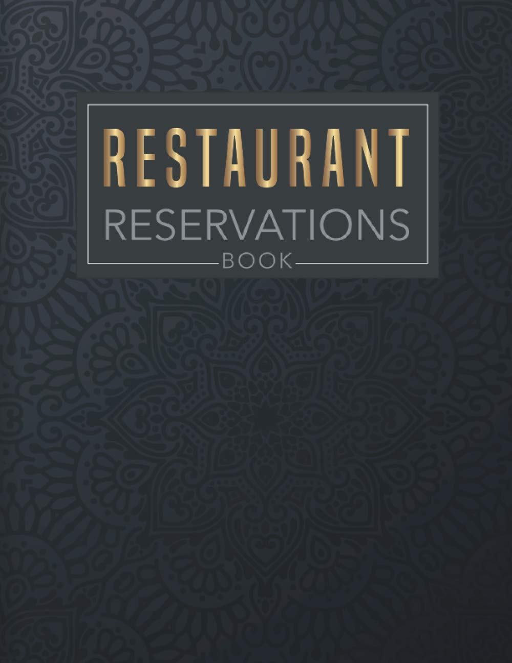 Restaurant reservations book: Booking Logbook Guest Table Tracker Organizer Appointment Diary Journal undated pages for you to customize
