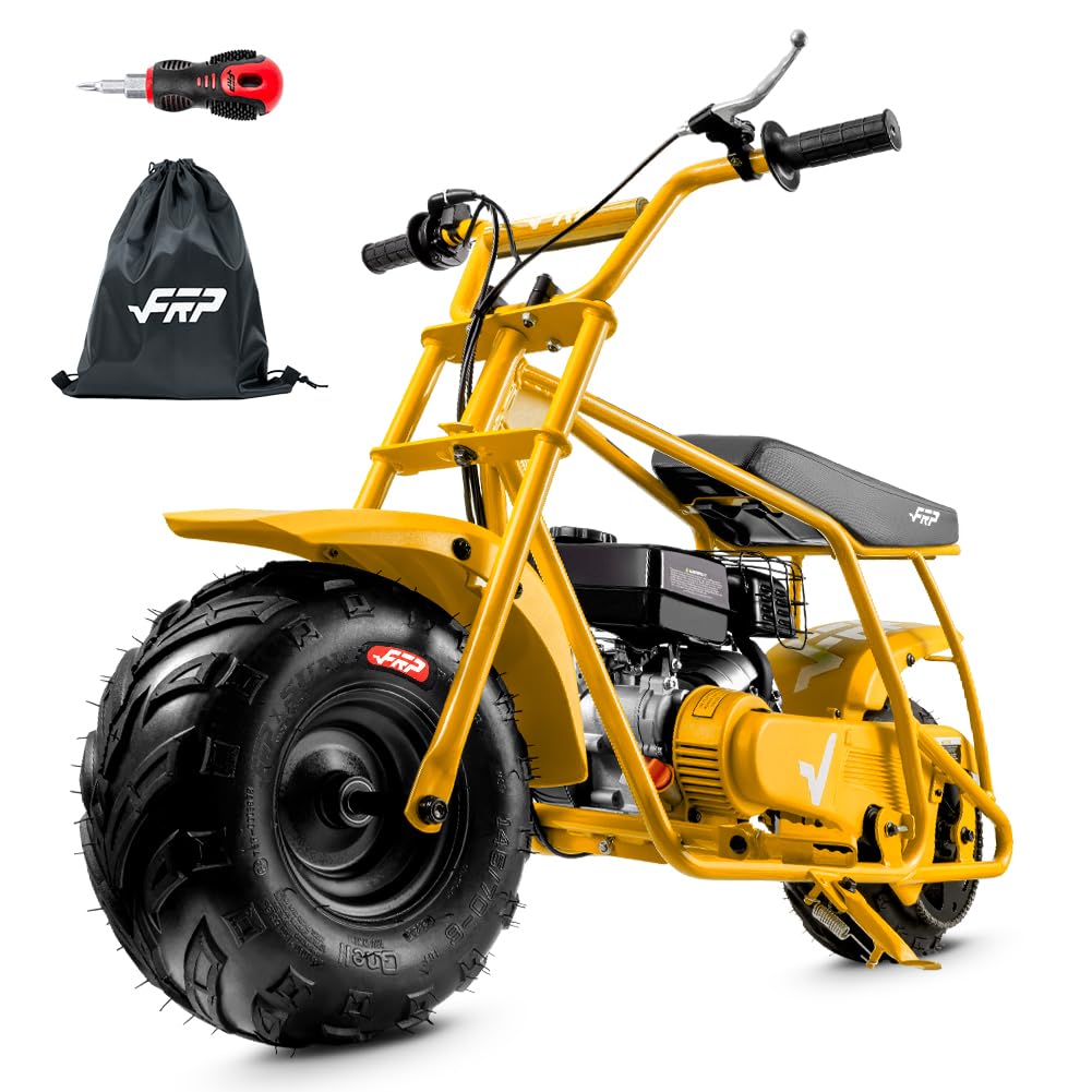 FRP GMB100 Basic Mini Bike 99cc 4-Stroke Off Road for Teens Adults 220 LBS