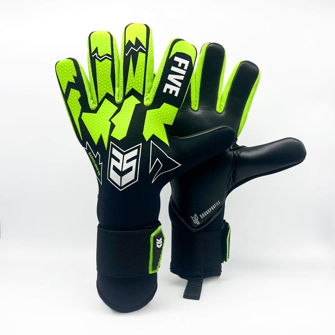 TWOFIVE - Barcelona'82 Basic – Guantes Entrenamiento Resistentes - Niño/Unisex – Palma Rough Profile Duradera – Corte Negativo