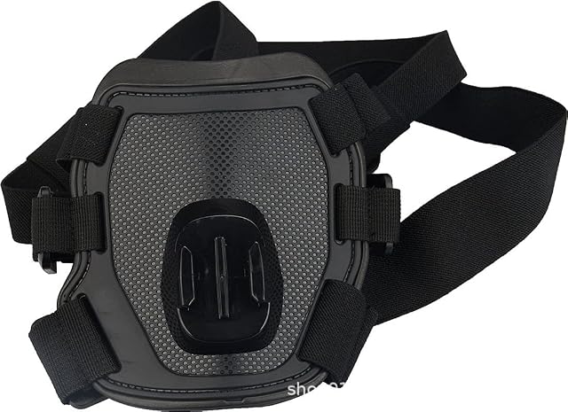 Foto 2 de 2 de Arnés Suave y Ajustable GoPro para Perros Grandes, Medianos y Pequeños - Fijación en el Pecho y la Espalda