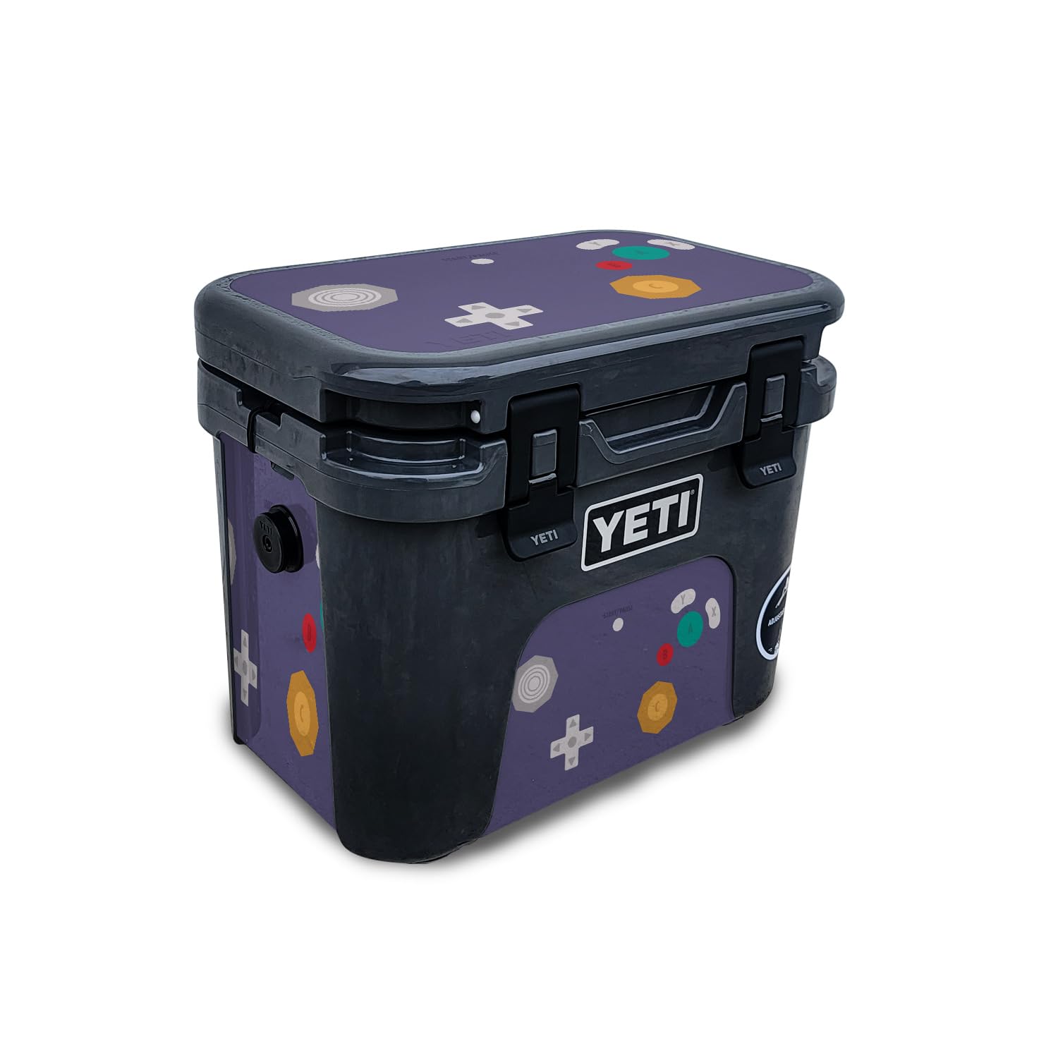 Skin Compatible with Yeti Roadie 15 Hard Cooler - Retro Gamer 4 - Premium 3M Vinyl Protective Wrap Decal Cover - Easy to Apply | Crafted in The USA by MightySkins