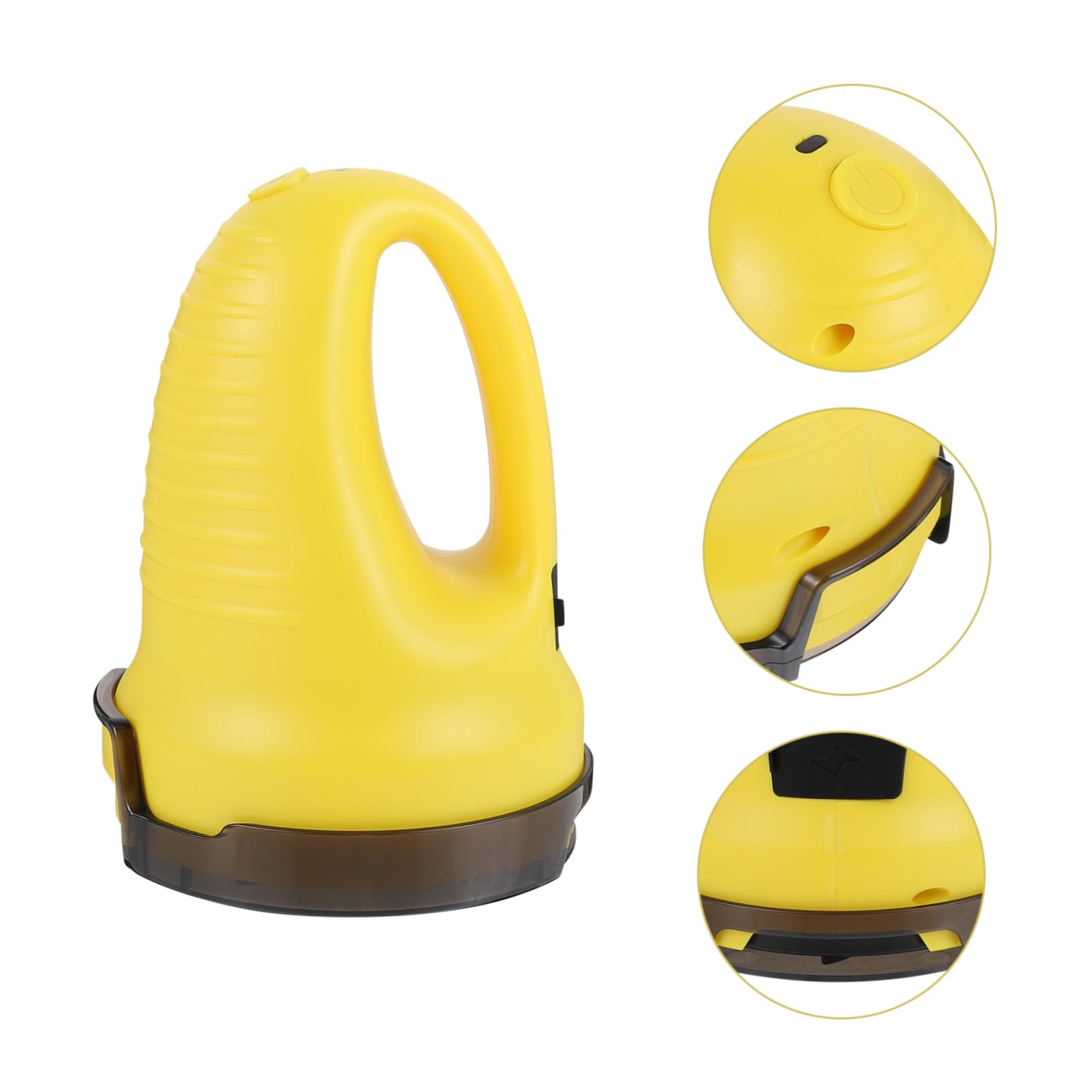 SUPVOX Grattoir à Neige Électrique pour Vitres de Voiture, Dispositif de Dégivrage Compact en Abs, Poignée Arquée, pour L’Hiver