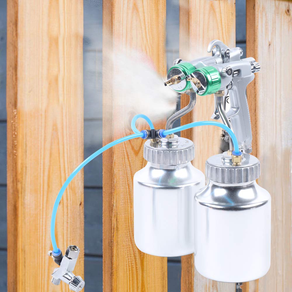 FLYHERO SAT1200 Paint Sprayer,Polyurethane Spray Foam Machine Automatic Paint Spray Gun