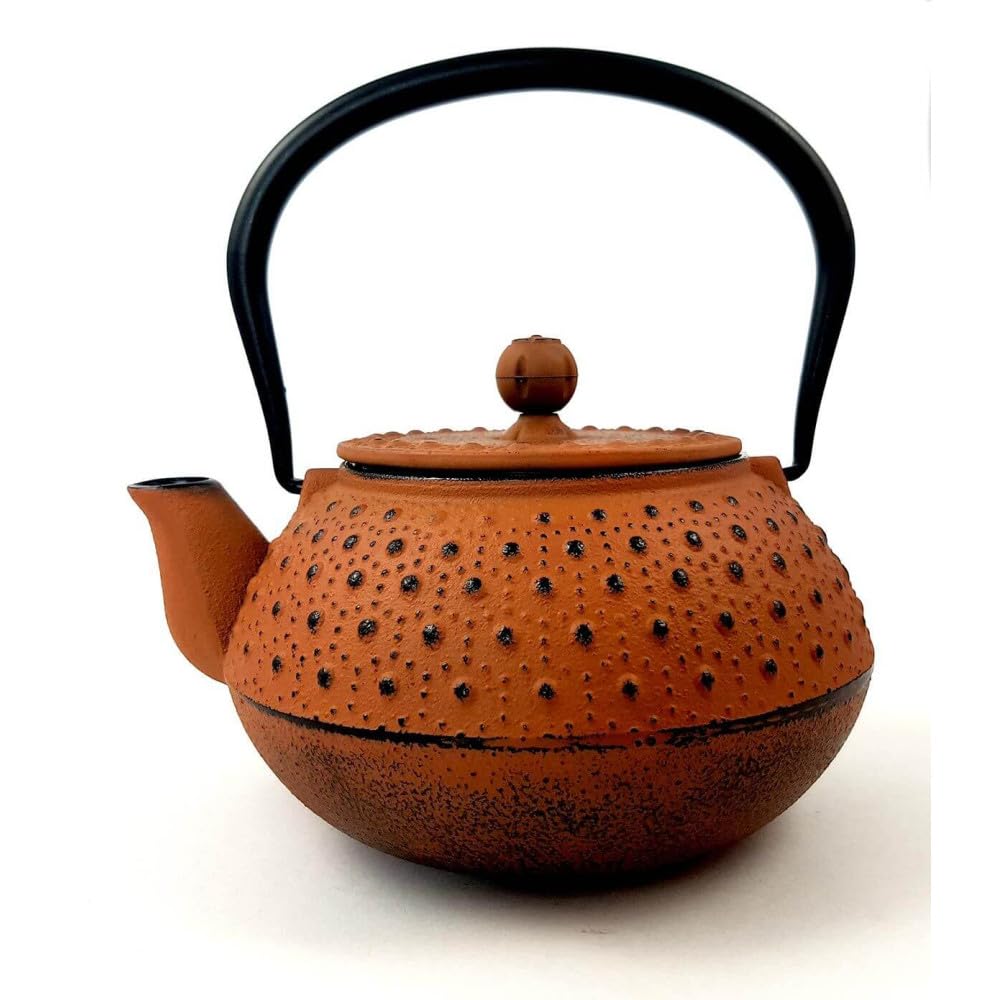 Tetera de hierro fundido (1 L), color verde