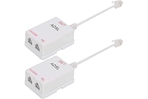 High-Quality DSL Filter for Optimal Landline Phone Performance: Uvital in-line DSL Filter