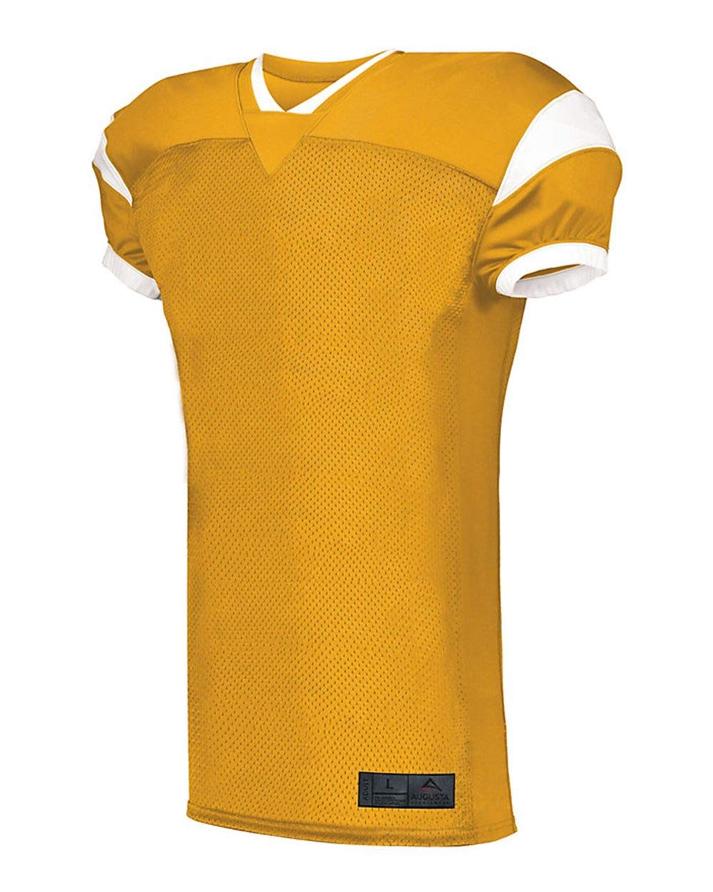 Augusta Sportswear Chłopięcy skośny koszulka piłkarska M złota/biała koszula, średnia