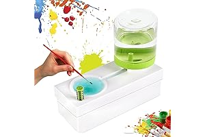 2023 Paint Brush Cleaner Brush Rinser Paint Brush Rinser with Drain