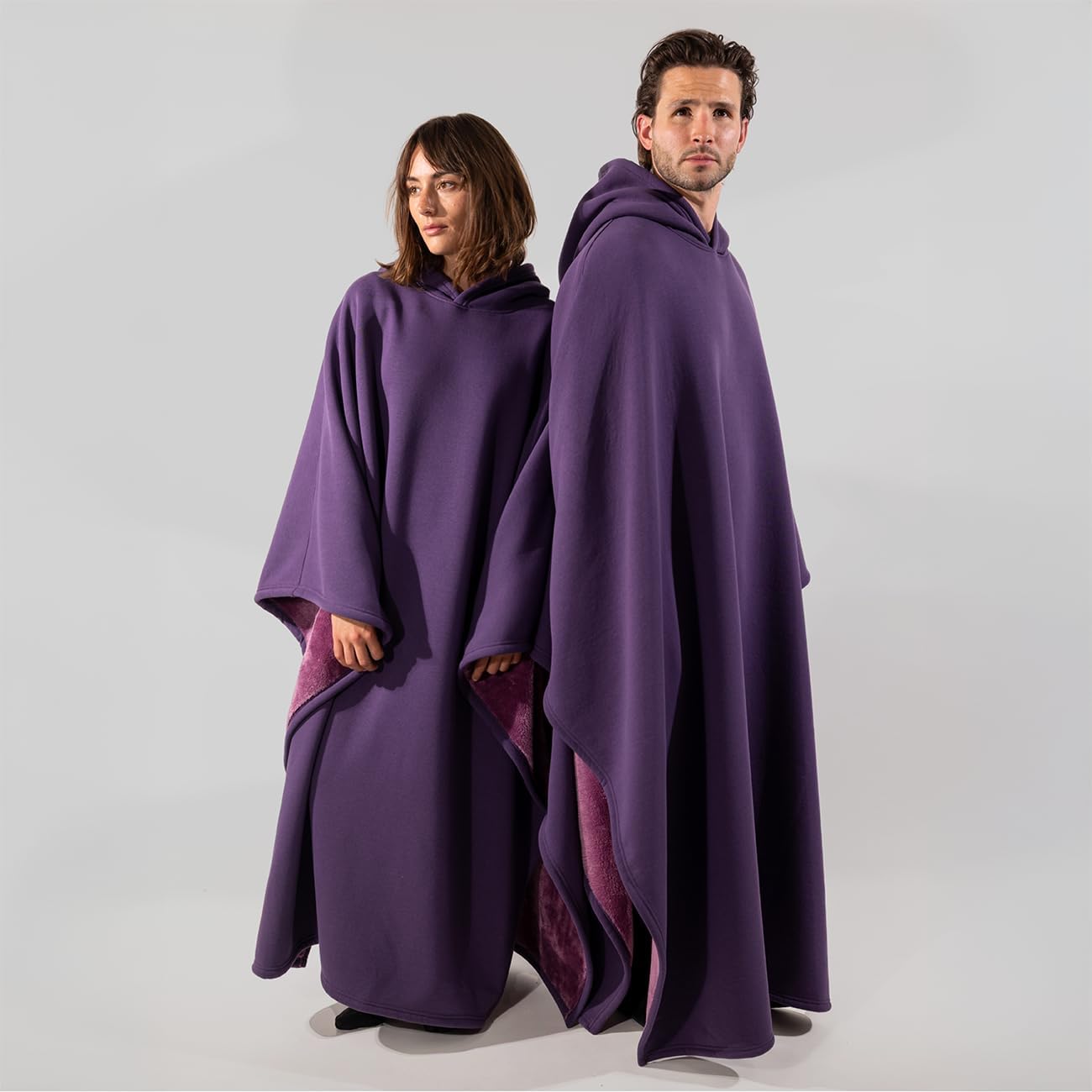 FREE THE SHEEP Eden Hoodie – Oversized Weighted Hoodie Cloak with Ultra-Soft Faux Fur Liner - Image 8