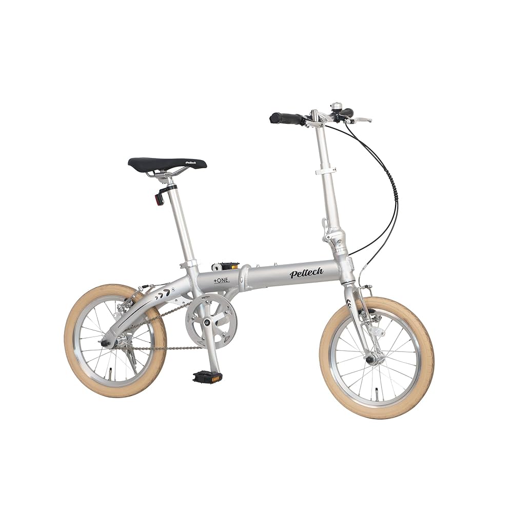 折りたたみ自転車　16インチ　シングルギア Amazon | PELTECH Flip one 軽量アルミ折り畳み自転車 総重量9.8