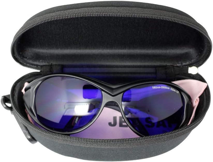 OPT Freezing Hair Removal Device for Laser Protective Eyewear for Beauty Red Yellow Laser 580/590/635/640 nm