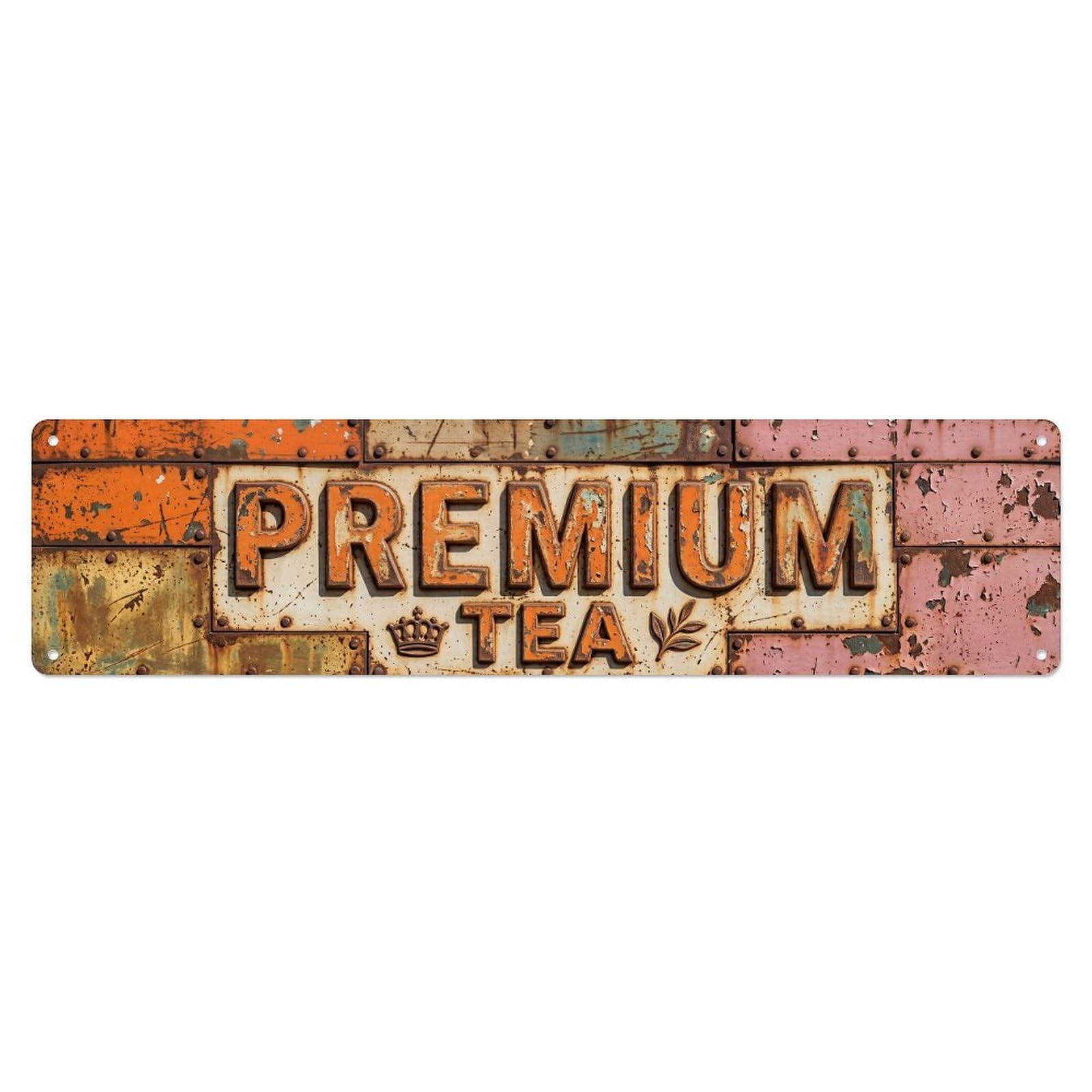 Premium Tea Cafe Decor Metal Tin Sign