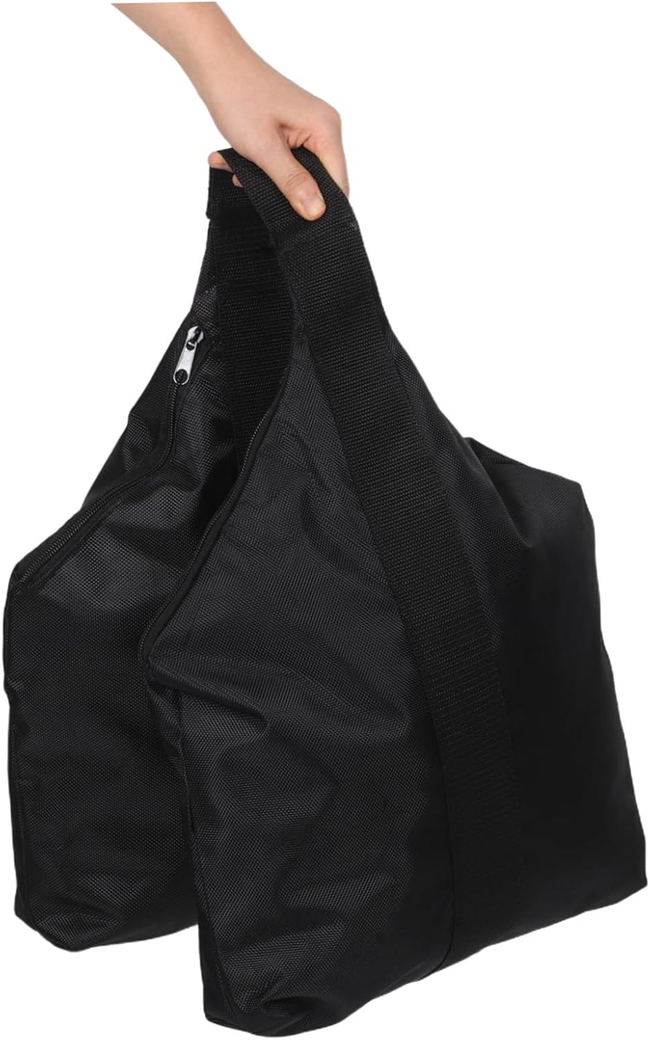 4個防風三角サンドバッグ 耐荷重キャノピーウェイト バッグ 軽量折りたたみ式 テント脚 ビーチ傘 ガゼボ用アウトドア用風対策