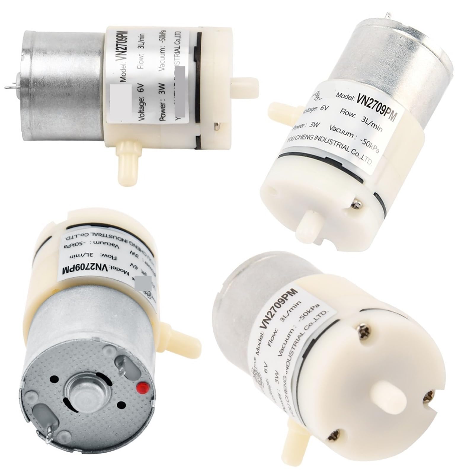 DC 6V Vacuum Pump Electric Pumps Mini Air Pumping Booster 1Pcs(VN-2706PM)