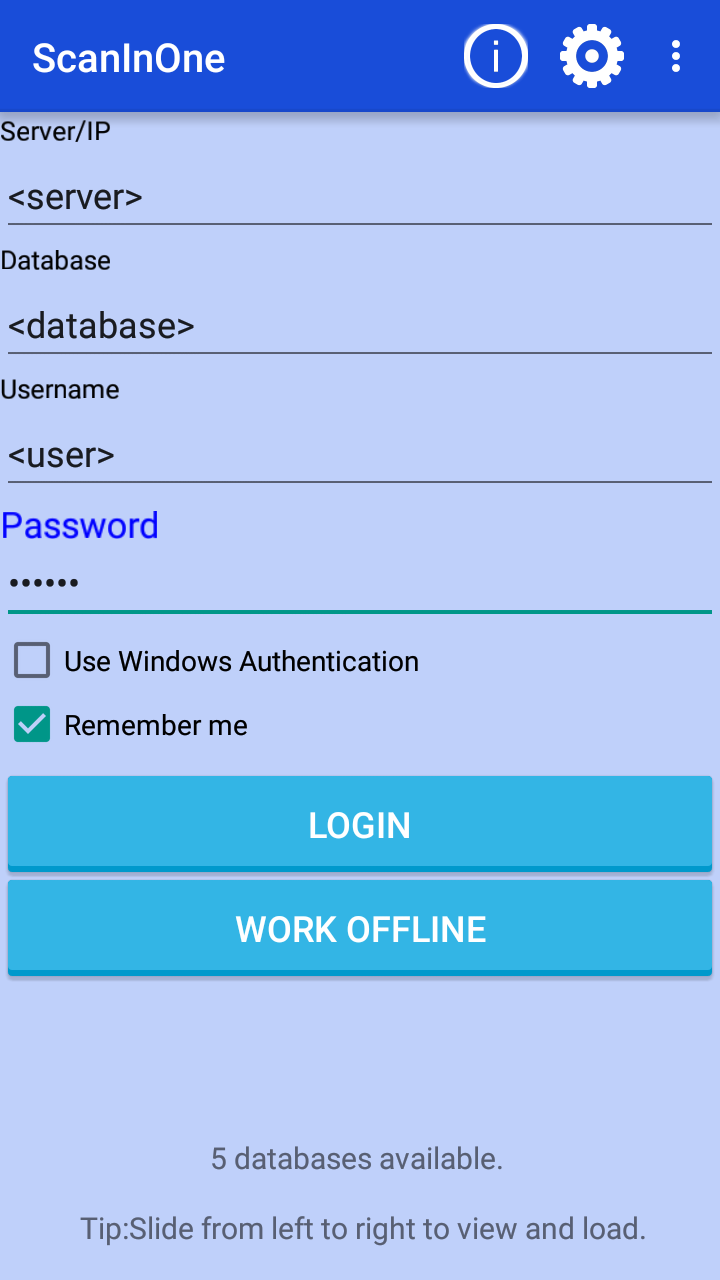 ScanInOne Barcode scanner, business for Android