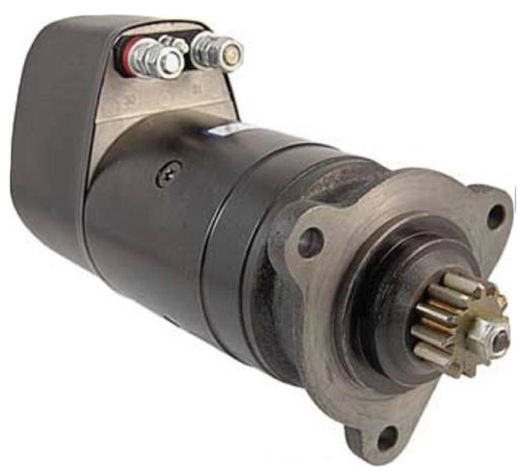 RAREELECTRICAL New Starter Compatible with Man Mercedes-Benz Heavy Duty Trucks 24V Bosch Kb Series Dd Cw 6.6Kw 9-Tooth Replaces 51-26201-9123 003-151-62-01 0-001-417-037 Is9082 0031516201 51262019123