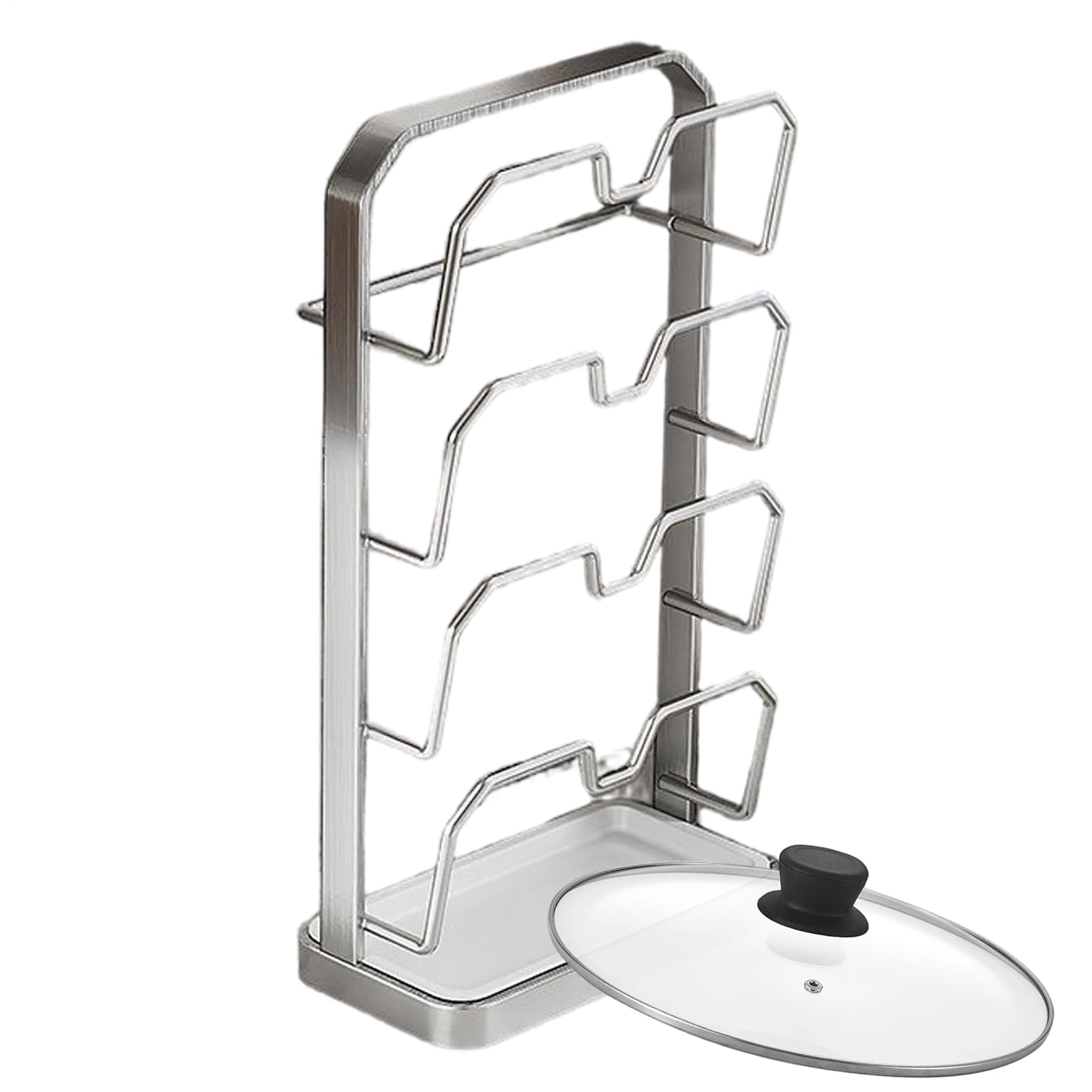 Generico Organizzatore Coperchi Pentole Organizer Verticale Per Coperchi | Rack Risparmia Spazio per Coperchi per Cucina Casa Appartamento Ristorante