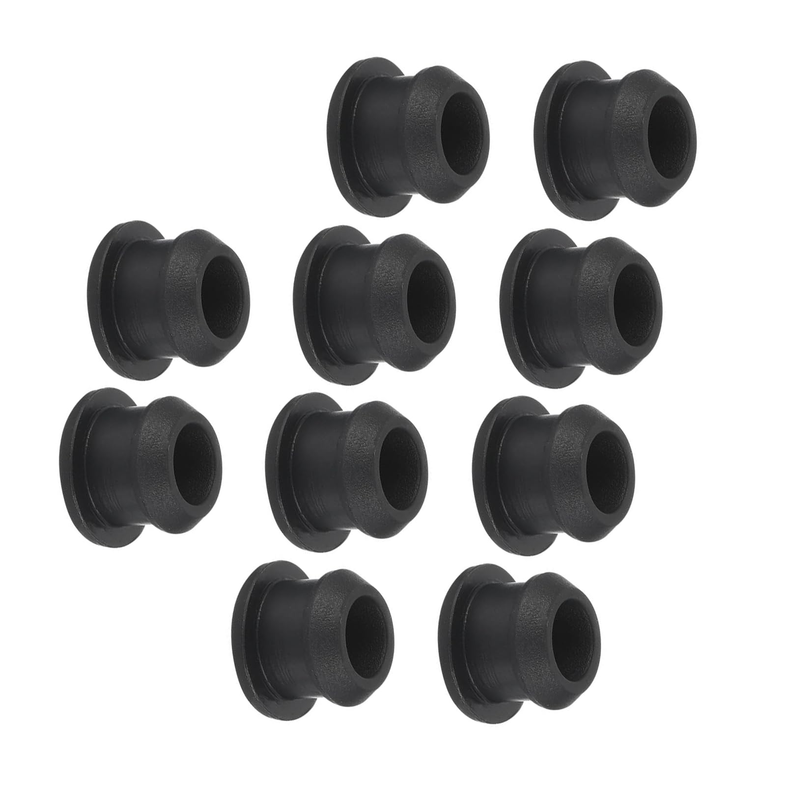 ROWORKX 10mm Silicone Snap-In Hole Plugs, 10PCS Rubber Blanking Plugs