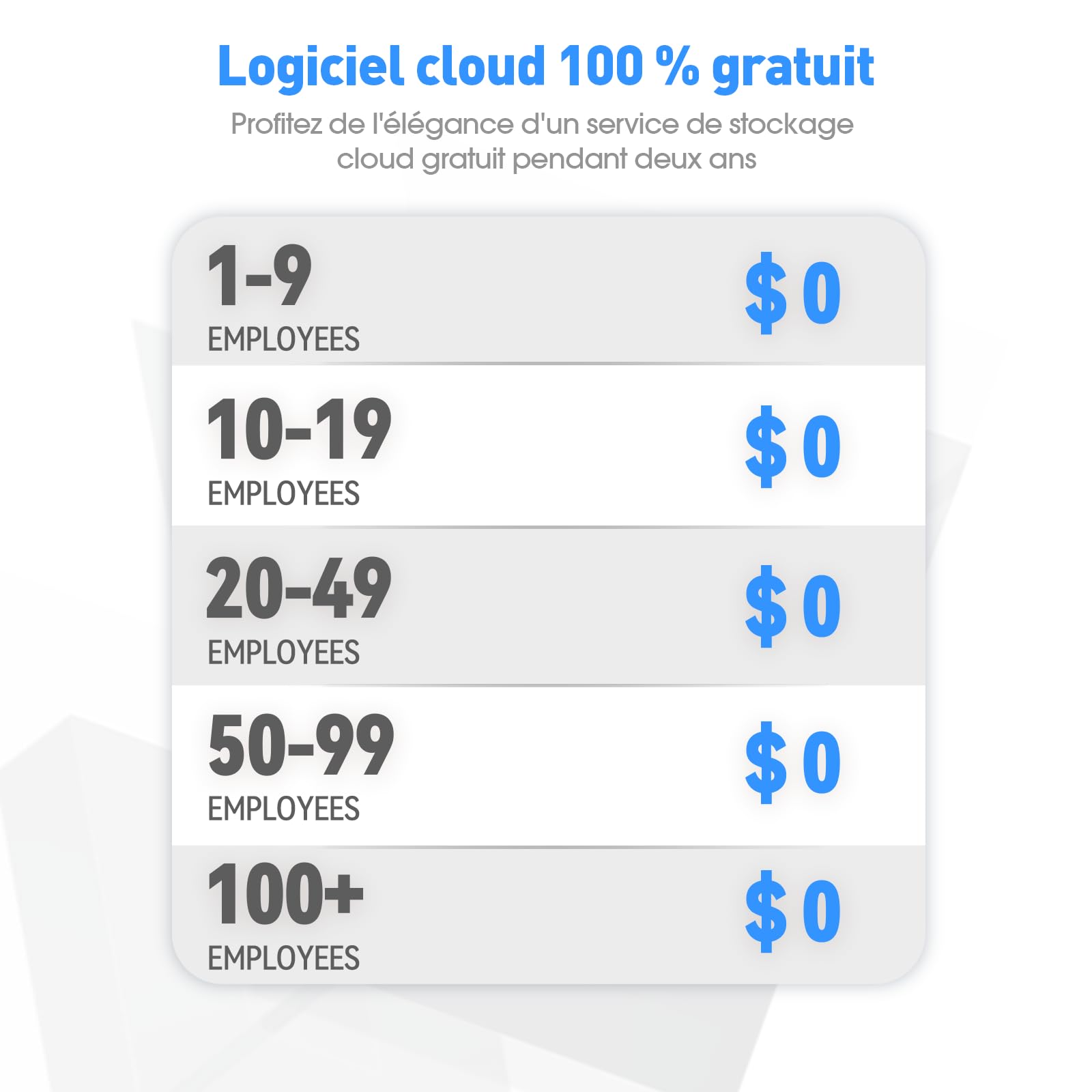 NGTeco Pointeuse Horaire Cloud，100% sans Abonnement，Système Multi-utilisateurs avec Synchronisation en Temps Réel et Sécurité AWS Machine à Carte de Pointage avec Logiciel de Contrôle à Distance