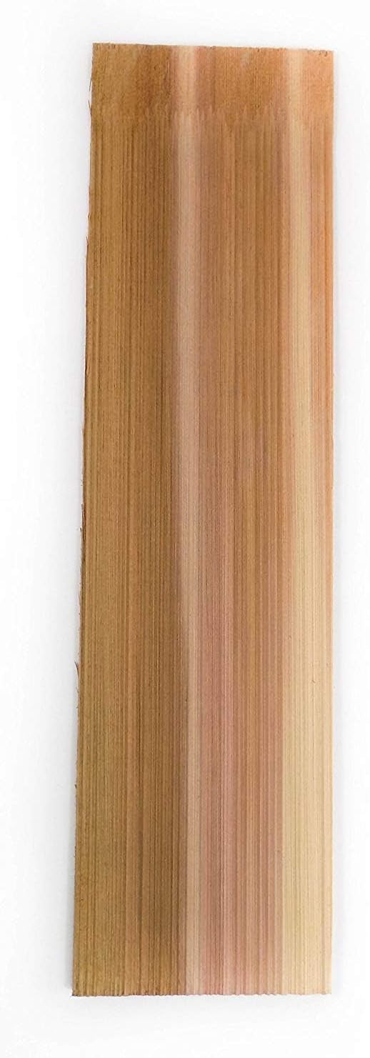 24 Inch Rebutted and Rejointed (R&R) Natural Groove Natural Cedar Sidewall Shingles 1/2 Square Carton