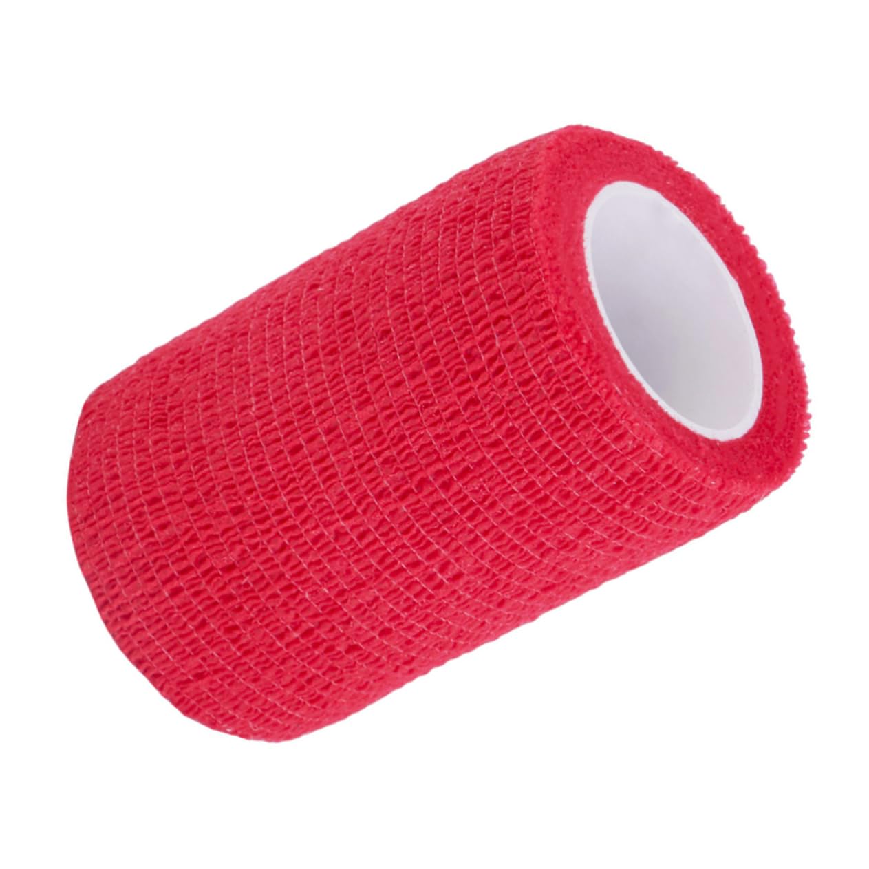 ABOOFAN 7 5x450cm Elastic Wrap Red Self- Tape for Sports Comfortable Cotton Material Easy to Use