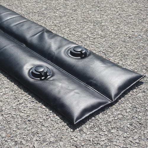 Robelle 8 ft. 12-Pack Premium Black Double Chamber Pool Cover Weights, .Premium Double Seams, .42 MM Thick Vinyl, Pool Water Bags, Oversized Screw Valve Cap, Water Tubes by Robelle - Image 2