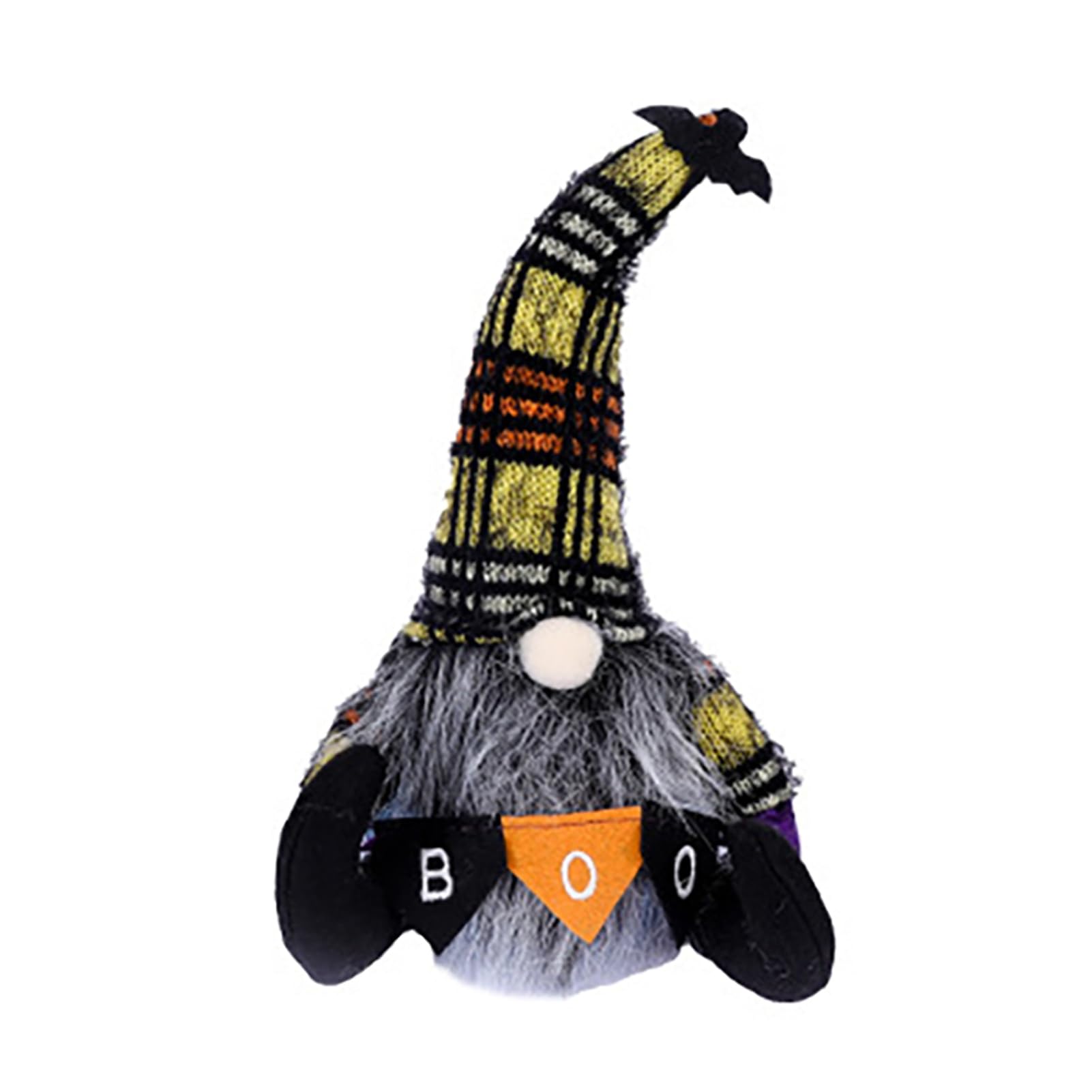 ZhzeYun Halloween Gnome Decoration, Spooky Plush Swedish Tomte Figurine