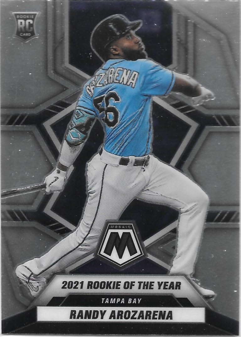 【激レア】RANDY AROZARENA オートサインRCカード Amazon.com: Randy Arozarena 2022 Mosaic Rookie of the Year