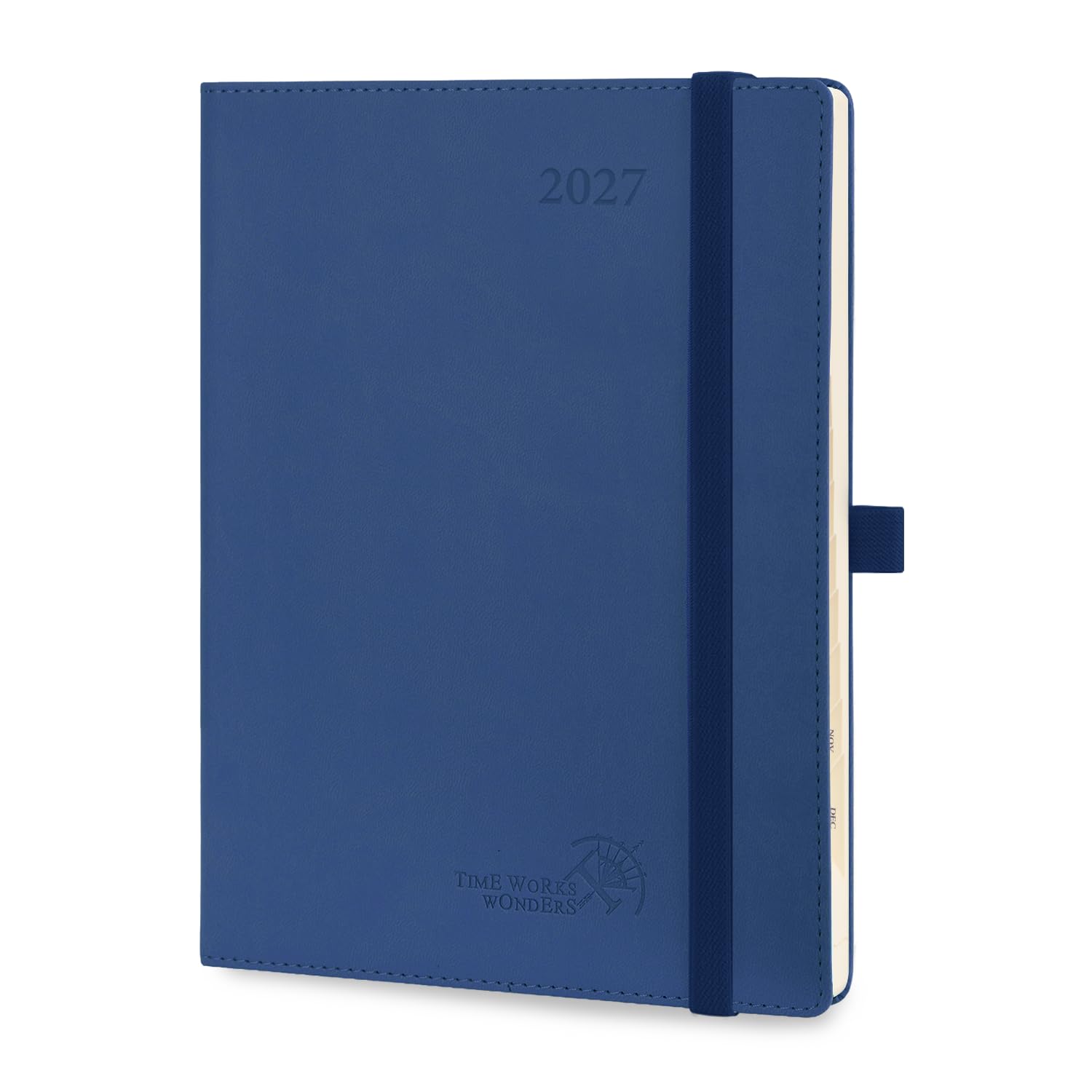 POPRUN 2027 Planner, 6.5" x 8.5", Daily Weekly and Monthly Appointment Book