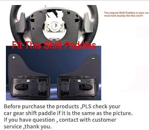 Miniatura 2 de SANRILY Cubiertas de aluminio plateado de la paleta del cambio del volante para KIA K3 Forte Koup SX 2015 2016 GT SW 2013 2014 Paddle Shifter