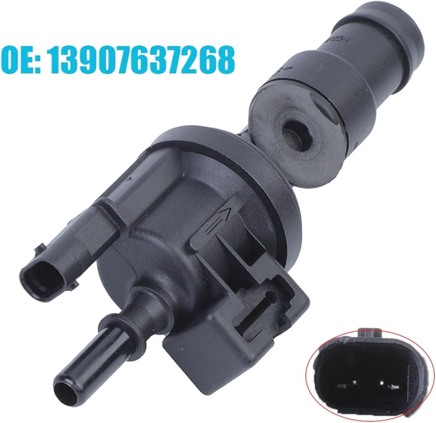13907637268 Fuel Tank Breather Valve Solenoid Valve 1Pcs