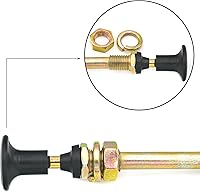 Vista 2 de 112-9753 Cable de estrangulador para cortacésped Toro Timecutter SS5000 74365 74366 74374 74376 74386 74386 74387 74398