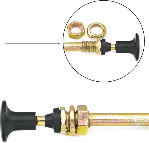 Miniatura 2 de 112-9753 Cable de estrangulador para cortacésped Toro Timecutter SS5000 74365 74366 74374 74376 74386 74386 74387 74398