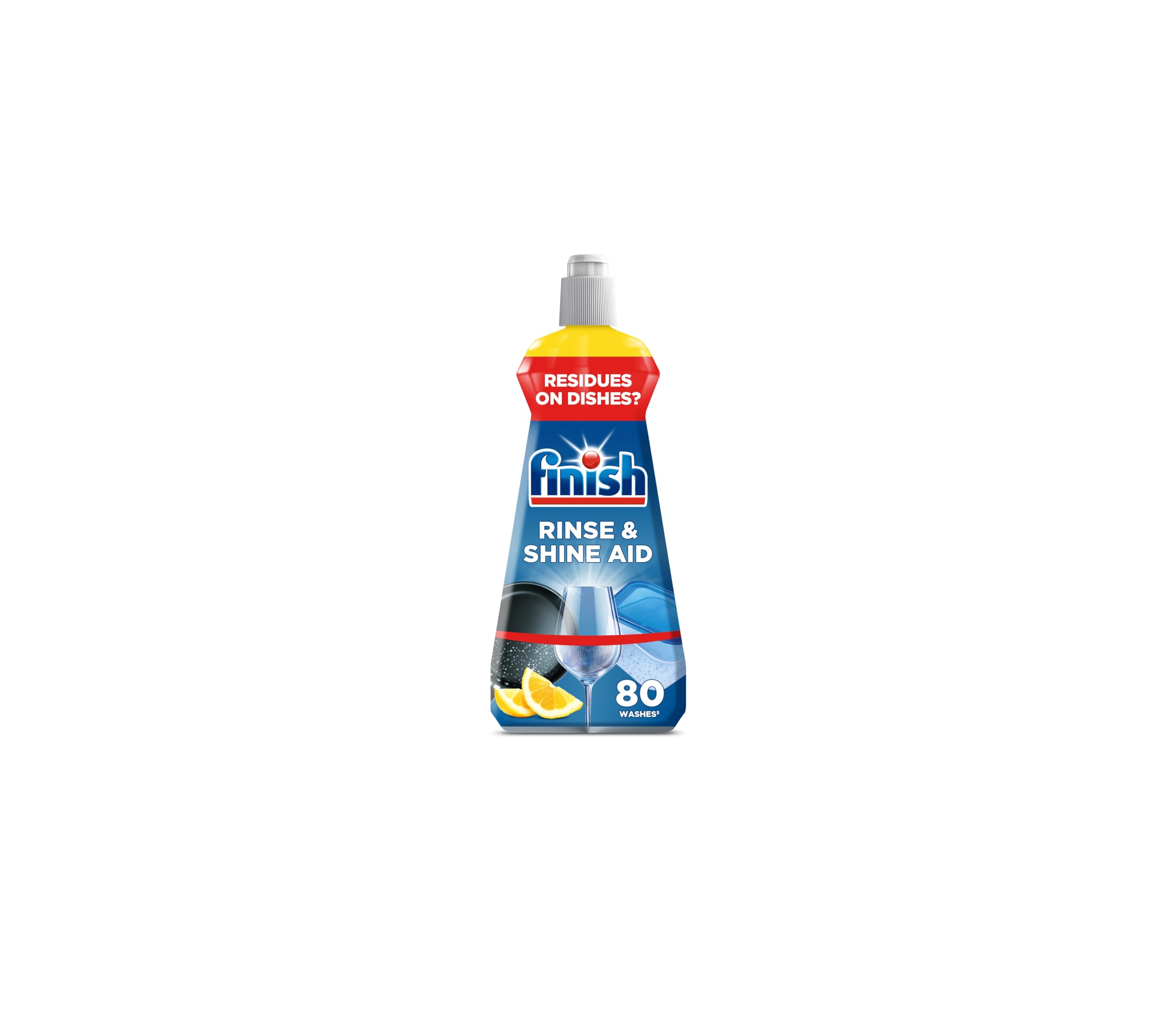 Beenden Finish Finish Dishwasher Rinse & Shine Aid Lemon 400Mla For Drier Glasses And Spot Prevention