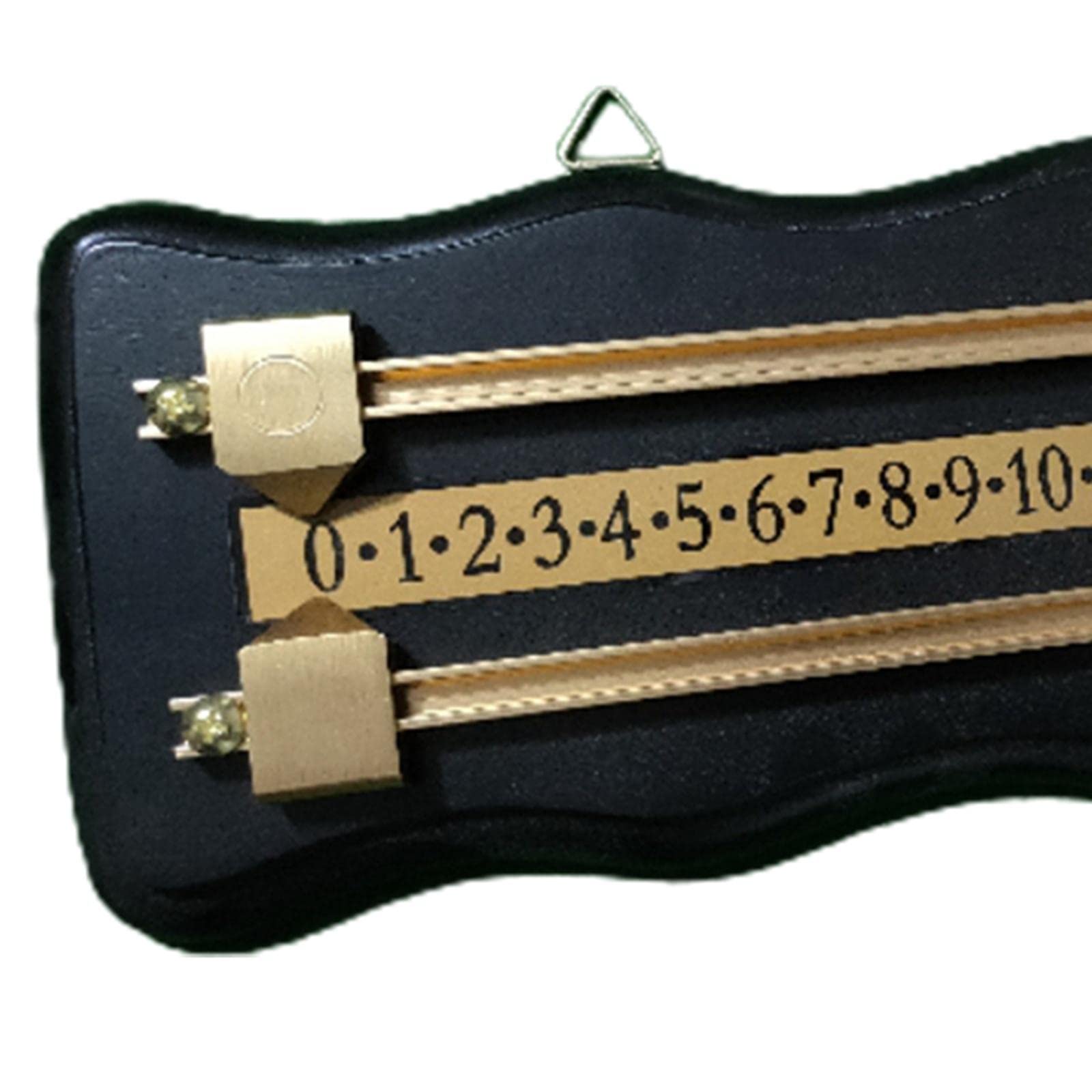 predolo Tablero de Puntuación de Madera para Billar, Dispositivo de Puntuación para Billar Y Shuffleboard, Marcador para 2 Jugadores, Accesorios para árbitro