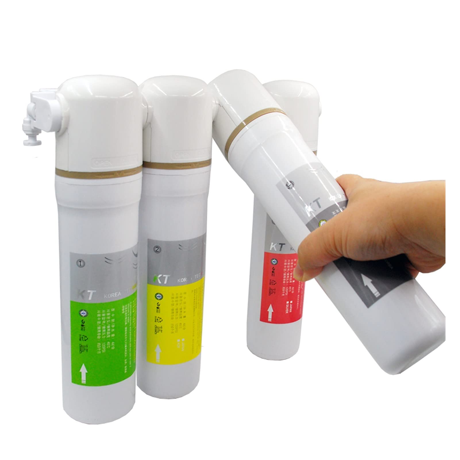 Sistemi di filtrazione dell'Acqua Sistema di ultrafiltrazione del Filtro dell'Acqua UI-4 4 Stage Quick Cambia undershink Filtro Acqua Potabile per la Famiglia IU-4