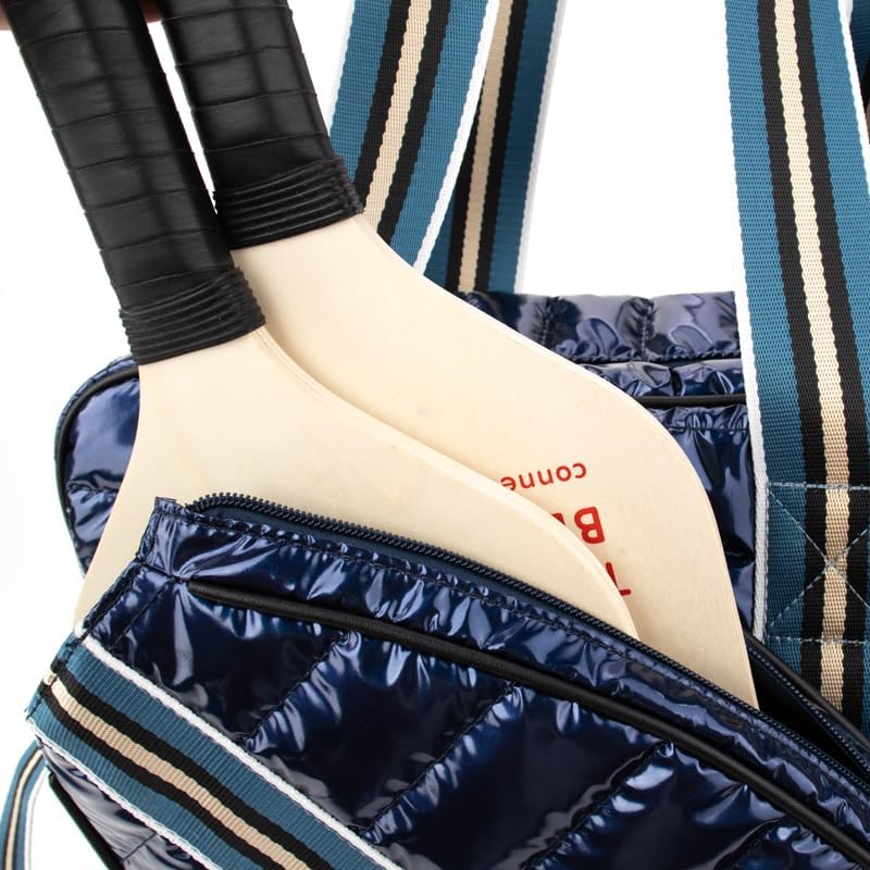 The Bennett Pickleball Puffer Duffel Sport Bag Lightweight Pickleball Bag with Paddle Compartment