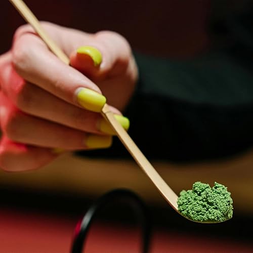 Miniatura 9 de Juego de té matcha, accesorios matcha, juego de batidor Matcha incluido cuenco matcha, batidor de bambú matcha, cuchara, soporte para batidor de