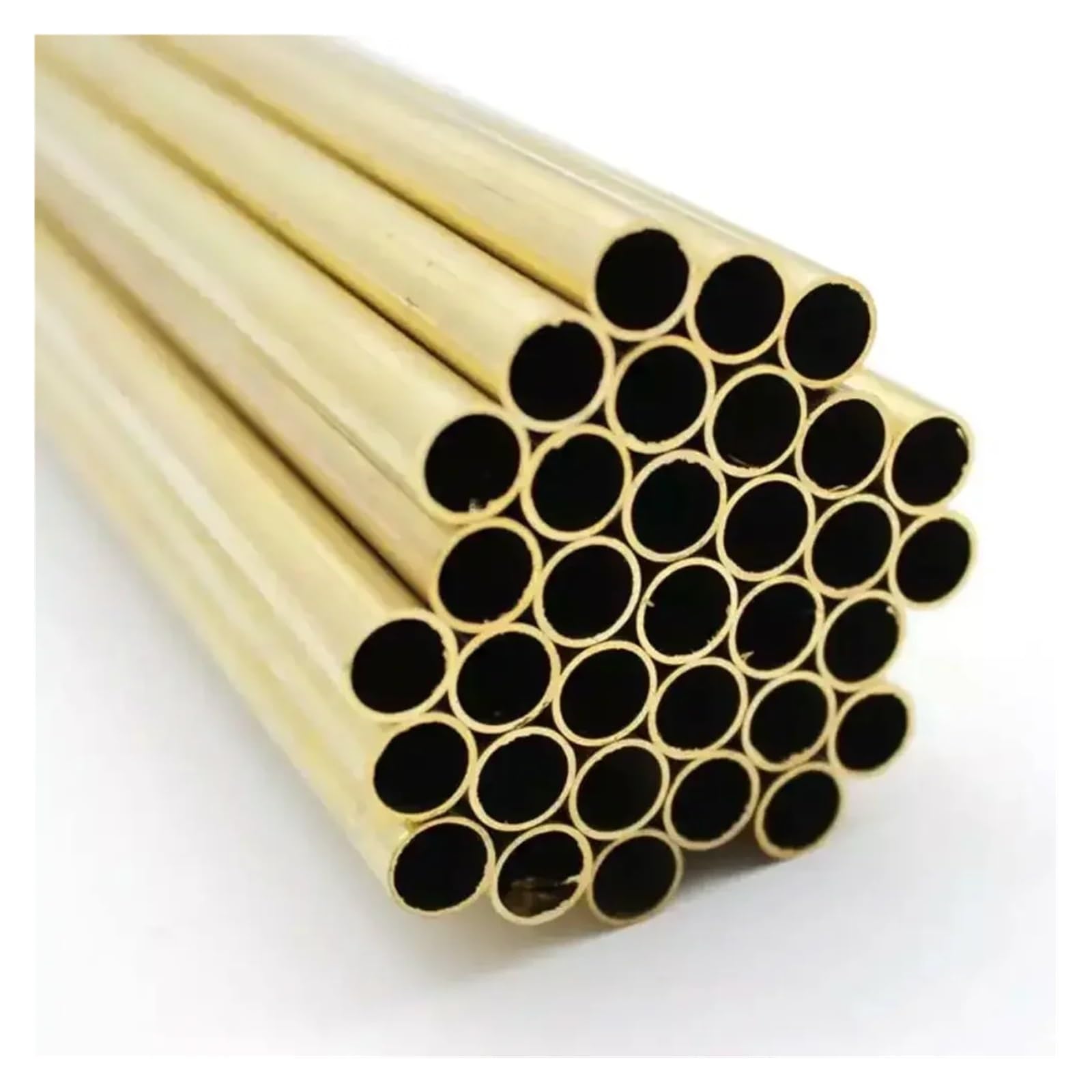 1Pc Tubo di Rame In Ottone 2mm Spessore Della Parete Del 300/500mm Lunghezza Dritto Diametro Esterno Modellazione Asta taglio FAI DA TE