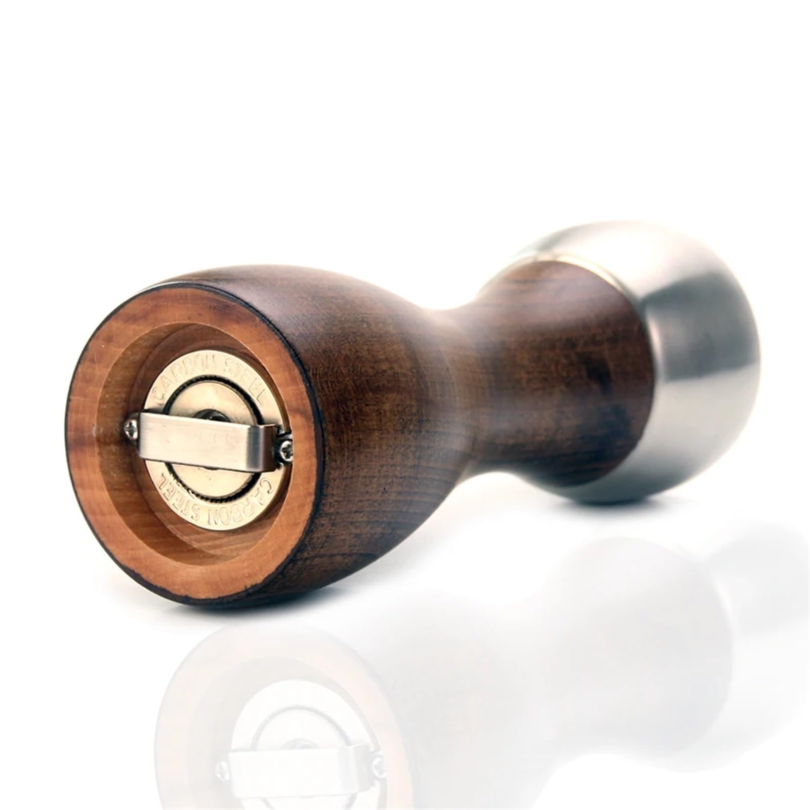 Salz- und Pfeffermühle – Präzisionsrotor aus Kohlenstoffstahl for Pfefferkörner, Meersalz und Pfeffer(6 inch for pepper)
