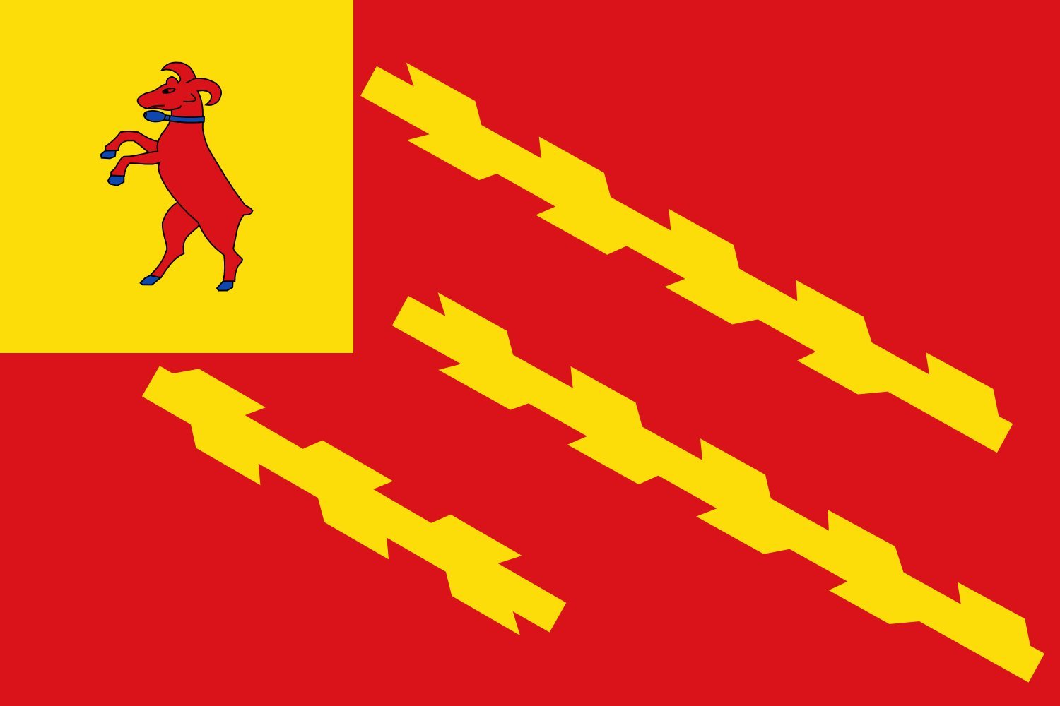 Drapeau large Senterada Apaisada de qualité supérieure pour décoration