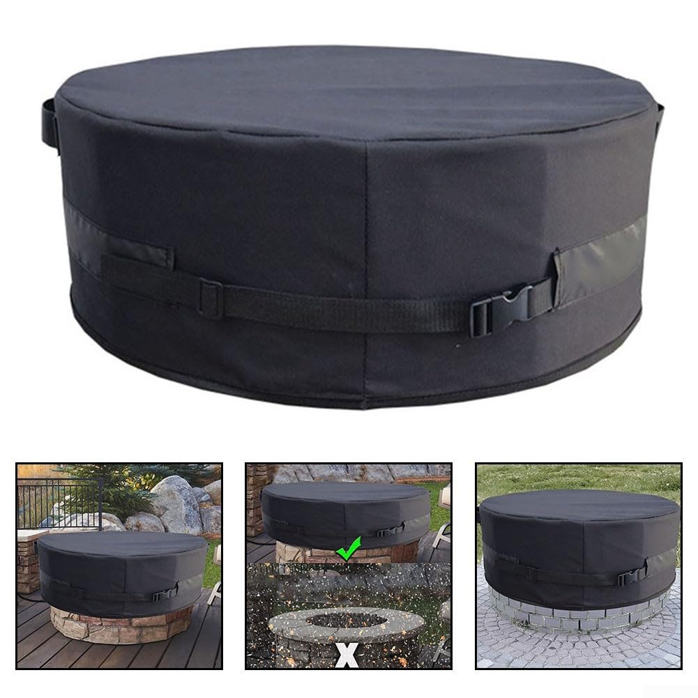 Copertura per Fire 600D Impermeabile D51xH8 Copertura per Fire(D56*H8inch)