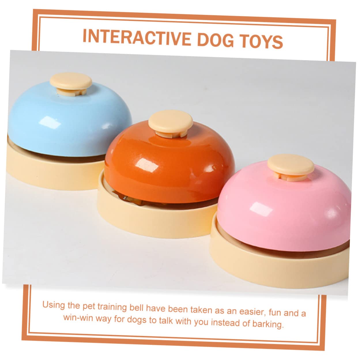 2-Pack Pet Training Bells - Interactive Dog & Cat Bells For Potty, Food, Or Service