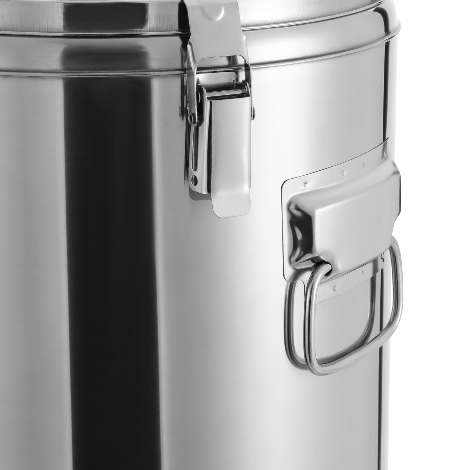 Costernatore alimentare isotermica in acciaio inox 304, 30L, forte isolamento 12 H, contenitore di mantenimento freddo o caldo degli alimenti, per ristoranti, cantine, hotel, cucine familiari